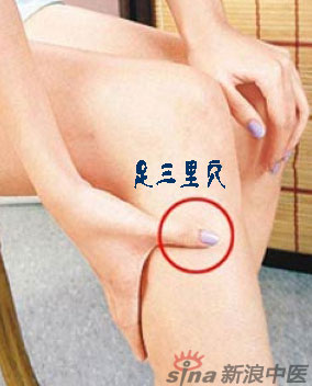 艾灸常用的保健穴有哪些？-足三里